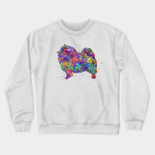 Keeshond dog Crewneck Sweatshirt